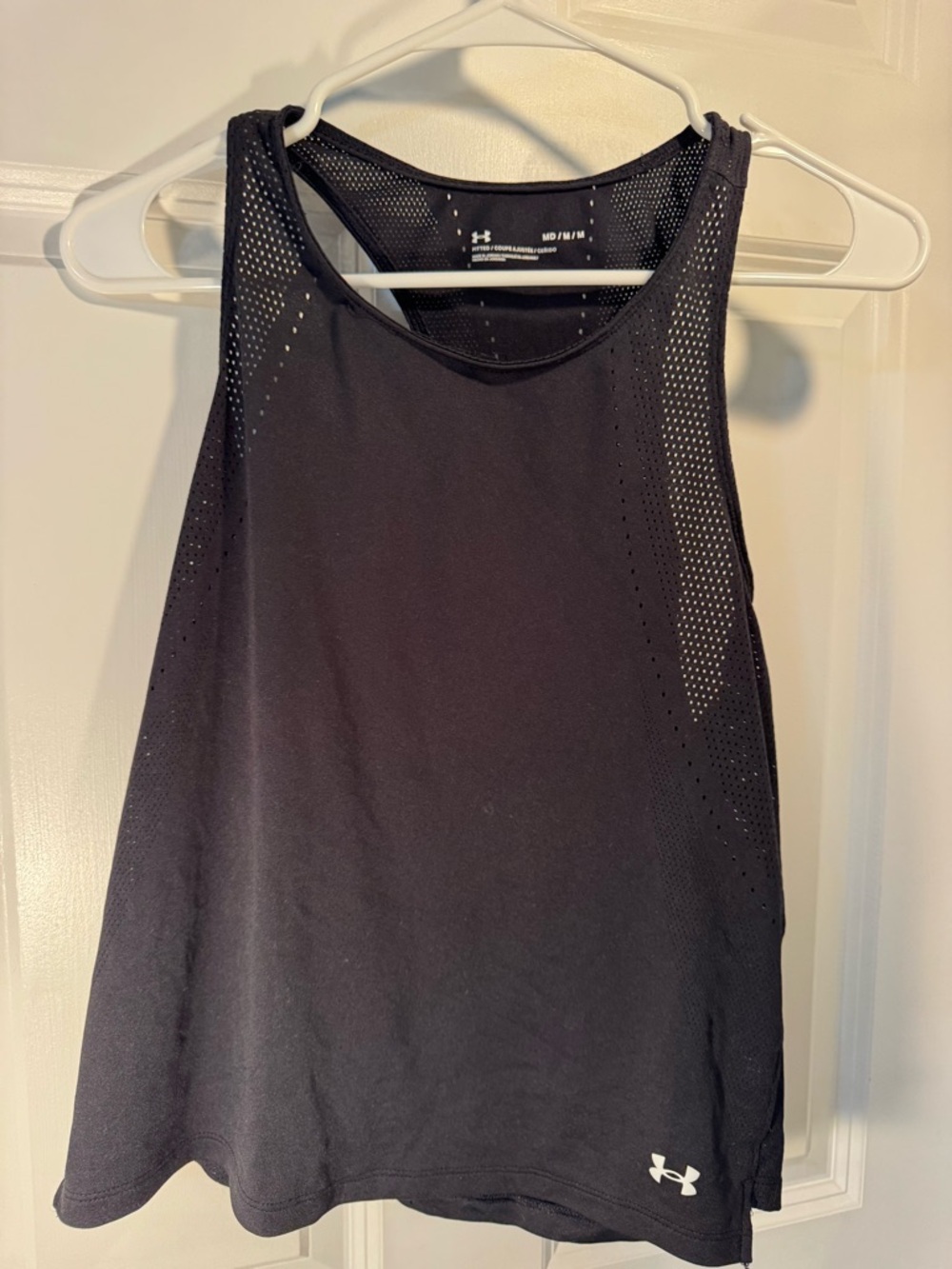 Under Armour Black Women's Mesh Side Athletic Tank
